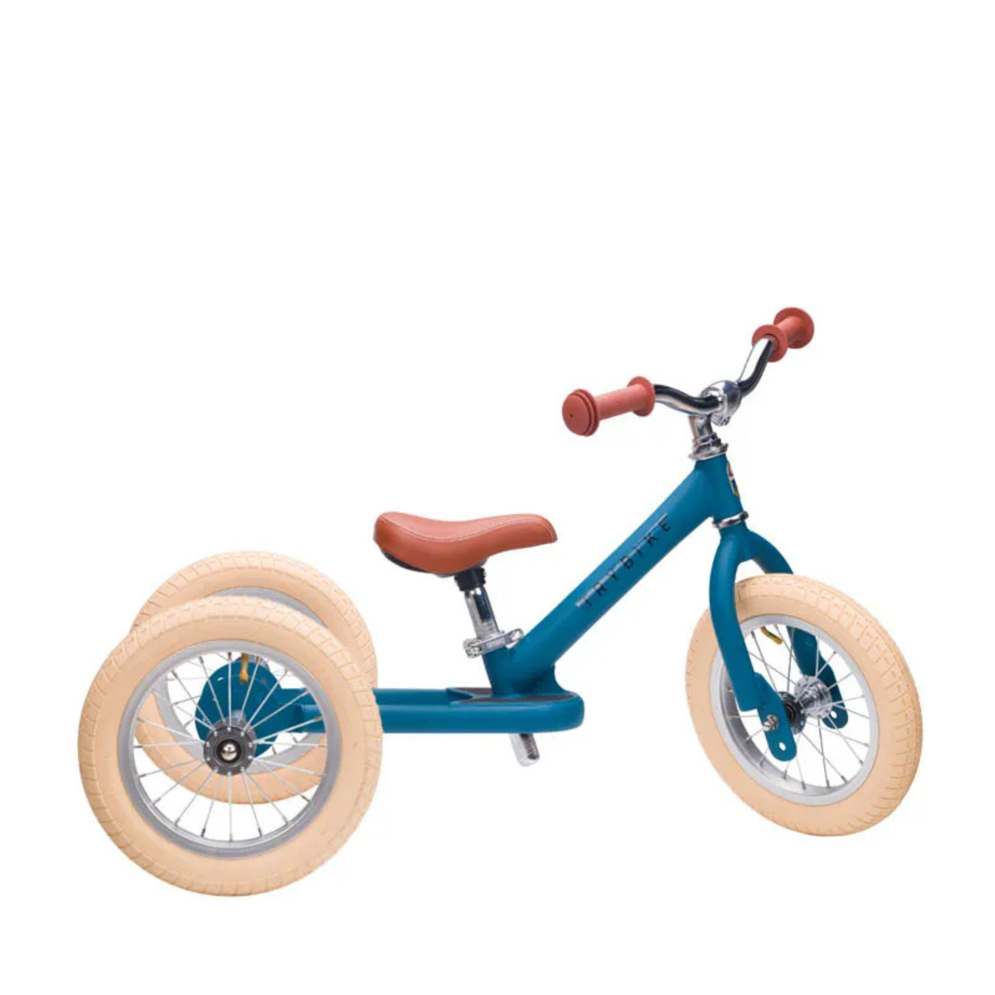 Trybike steel 2-in-1 loopfiets mat blauw